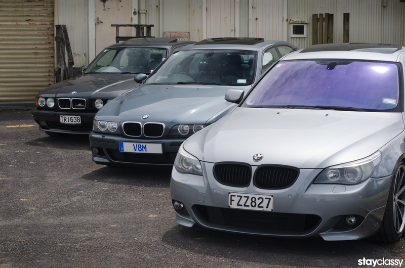 Illustration for article titled The BMW 5 Series: 3 Generations of V8 Sedans